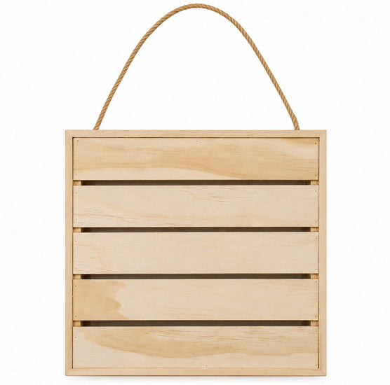 Framed Wood Panel
