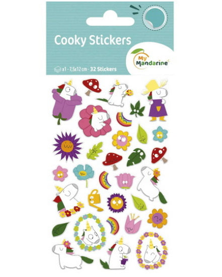 Cooky Stickers : Unicorns
