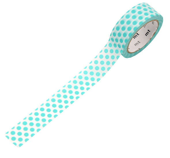 Washi Tape Blue Dots - 15mmx7m