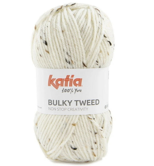 Fil Bulky Tweed écru - 100g