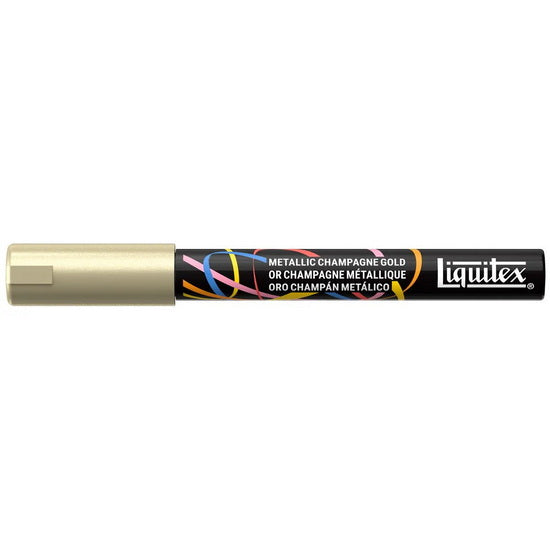 Marqueur acrylique or champagne métallique - 2mm
