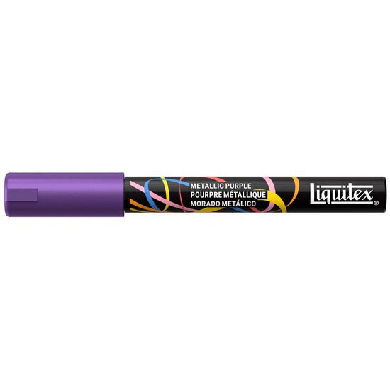 Marqueur acrylique pourpre métallique - 2mm
