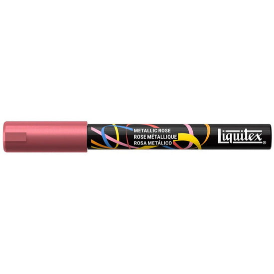 Marqueur acrylique rose métallique - 2mm