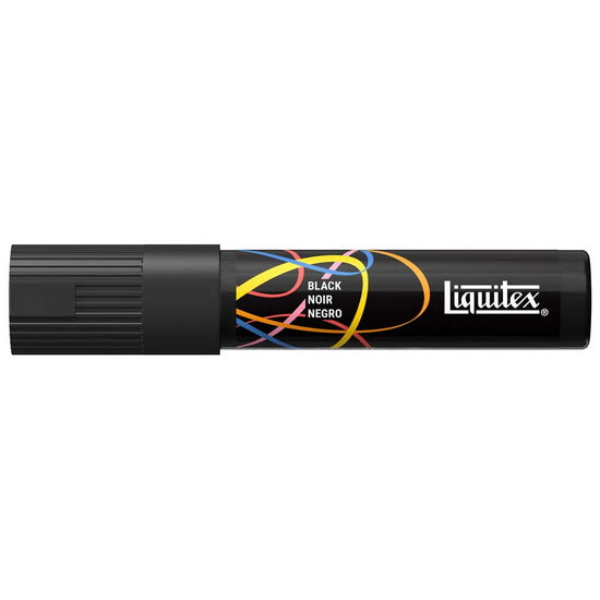 Marqueur acrylique noir - 15mm