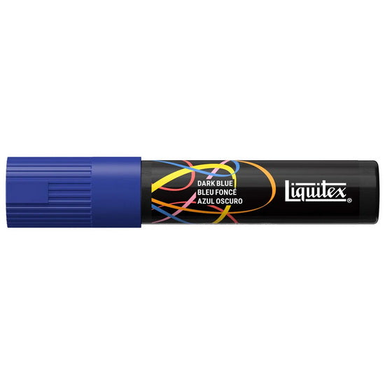 Marqueur acrylique bleu foncé  - 15mm