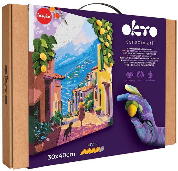 Ens. modélisation 3D et peinture à numéros Weekend citrons
