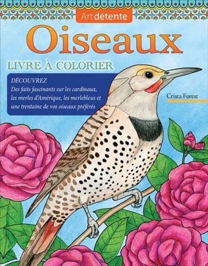 Oiseaux : livre à colorier