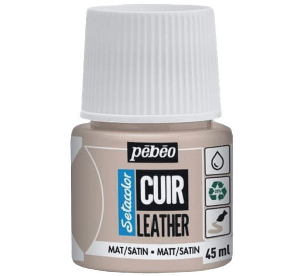 Peinture cuir taupe 45ml