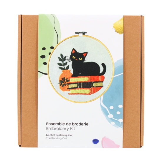 Set of Embroidery Cat