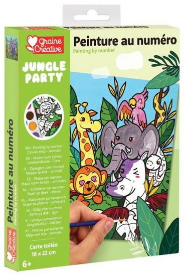 Peinture à numéros Animaux zoo