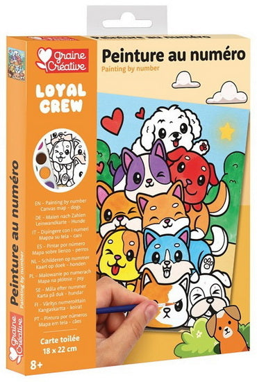 Peinture à numéros Chiens