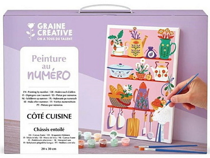 Peinture à numéros Côté cuisine