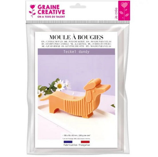 Moule thermoformé teckel