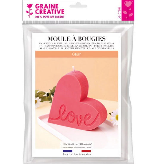 Moule thermoformé coeur