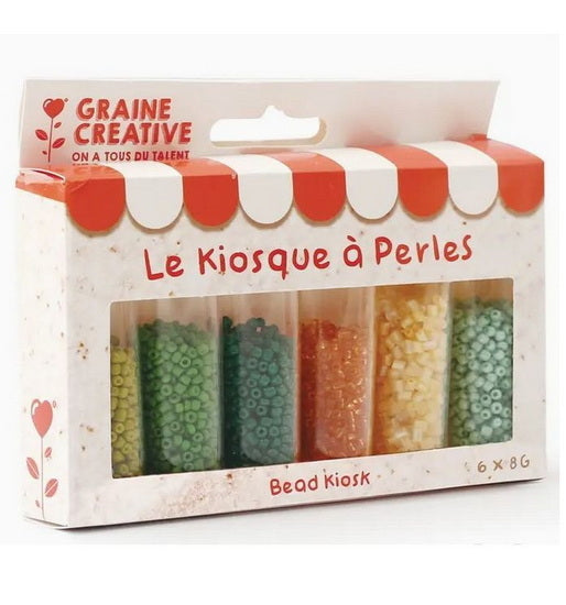 Set of Beads 6 Colors Jungle