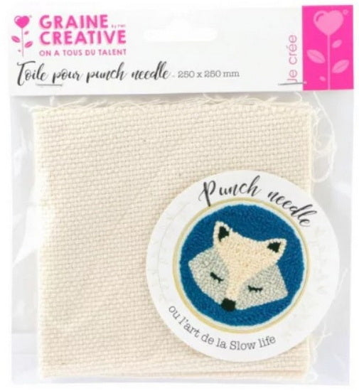 Toile pour punche needle - 250x250mm