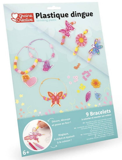 Shrinking Plastic Bracelets Kit