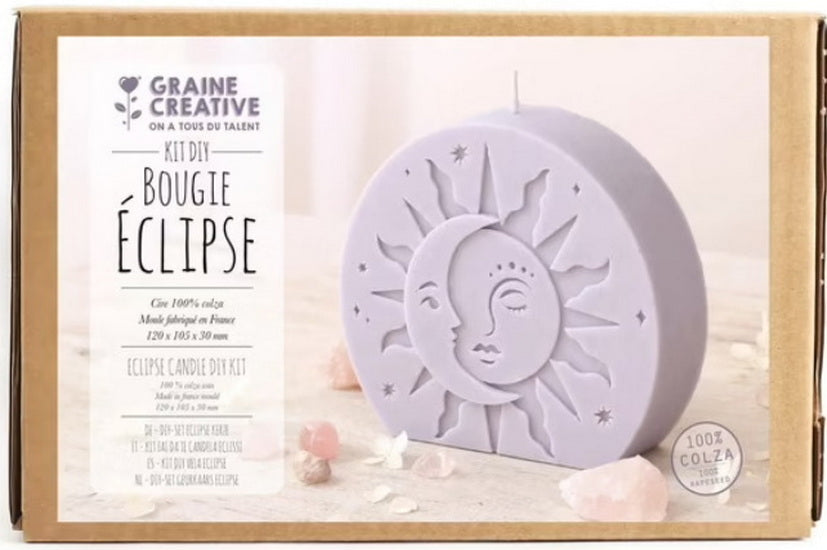 Ens. fabrication bougie eclipse