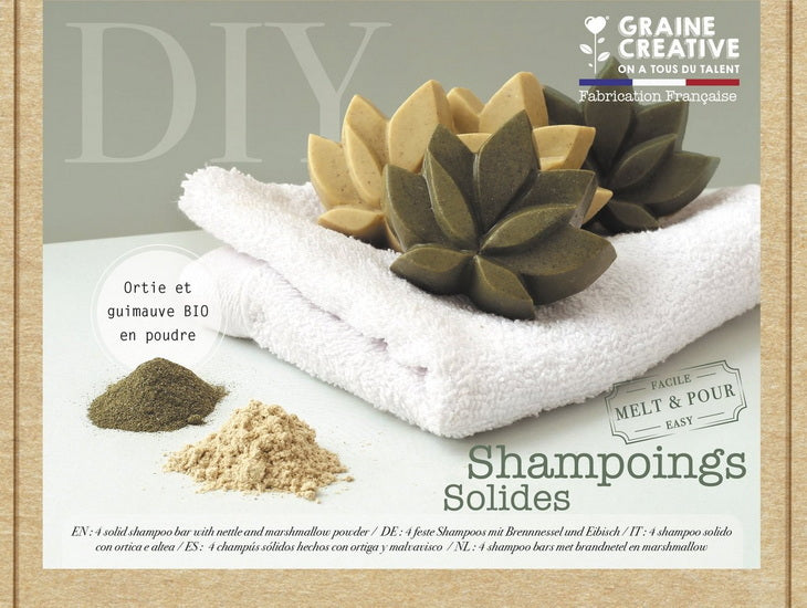Solid Shampoo Bars DIY Kit