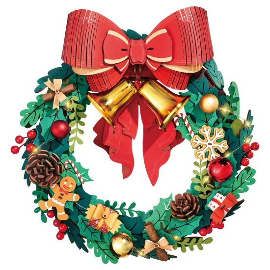 Couronne de Noël à construire