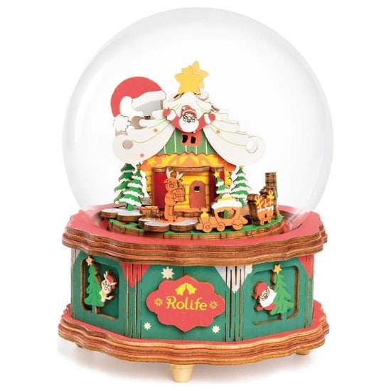 Boule à neige à construire