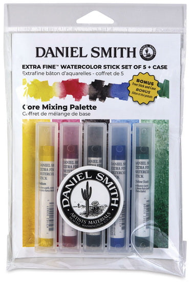 Ens. bâtons d'aquarelles mélange de base - 5 pcs