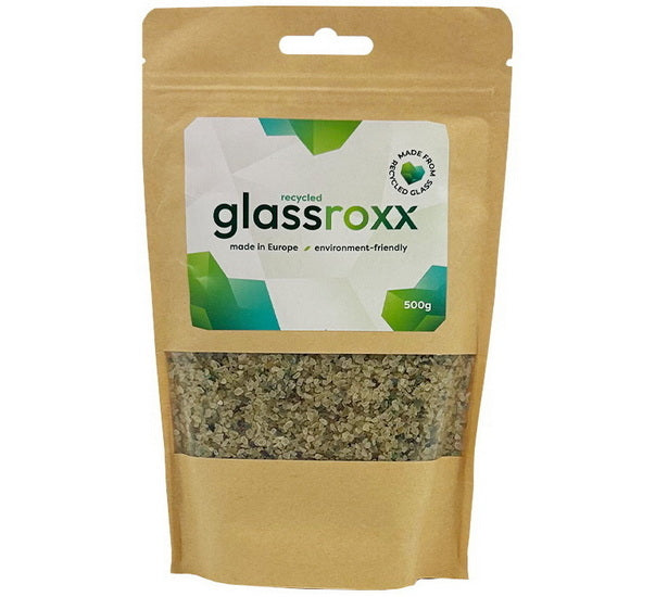 Pierres de verre ivoire - 500g