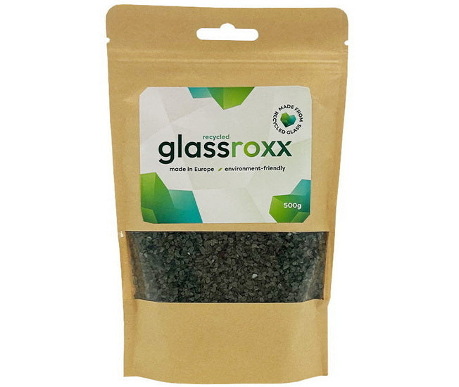 Glass Stones Olive Green 500g