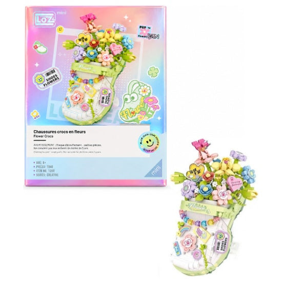 Chaussures en fleurs