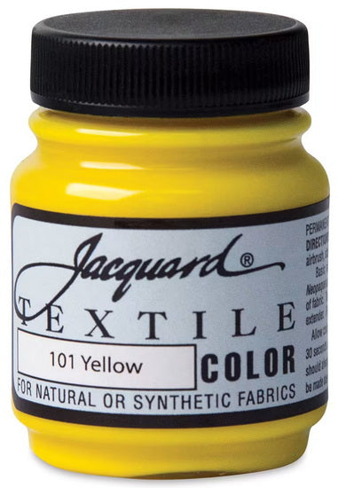 Peinture à tissus jaune