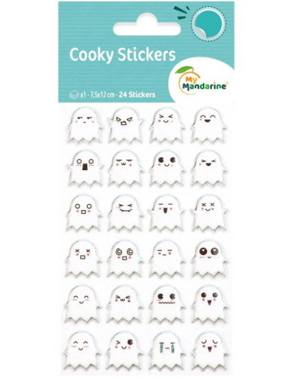 Autocollants Cooky : Fantômes