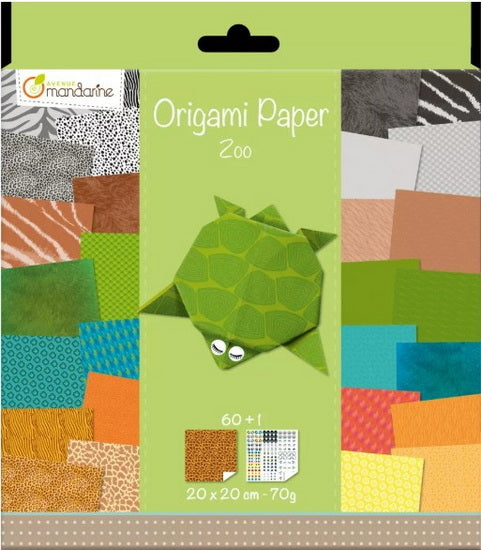 Origami 60 feuilles : Zoo