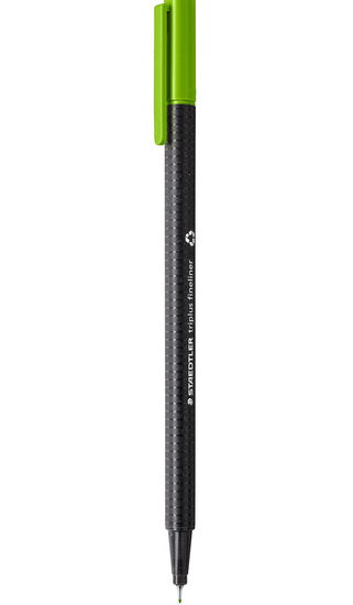 Marker Triplus Fineliner Light Green