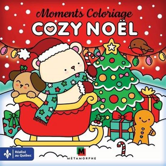 Moments Coloriage : cozy Noël