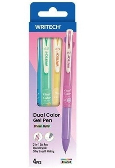 Set of Dual Color Gel Pen 1