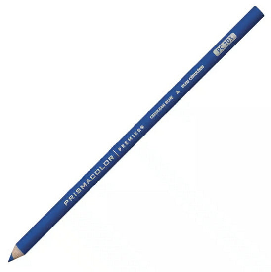 Colored Pencil Prismacolor Premier Cerulean Blue Light
