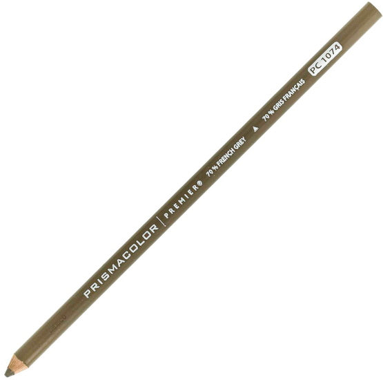 Colored Pencil Prismacolor Premier French Grey 70%