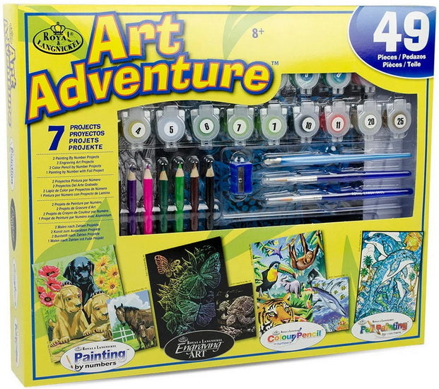 Ens. créatif art aventure 40pcs
