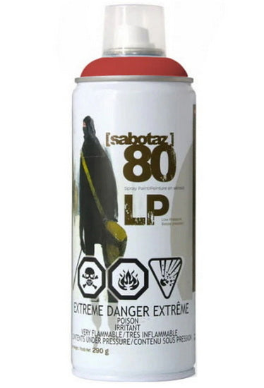 Peinture aérosol bp rouge signalisation - 400ml
