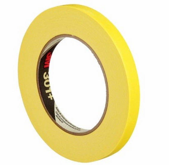 Ruban masquage jaune haute performance 3M - 12mm