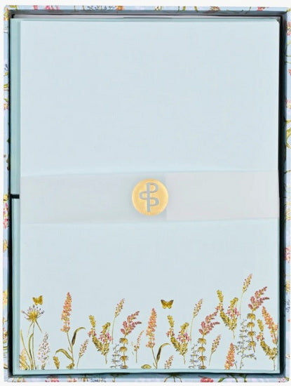 Blooms and Butterflies Boxed Stationery (30sheets / 24 envelopes