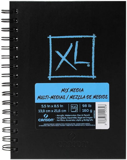 Canson XL Mix Media Book - 5.5x8.5po