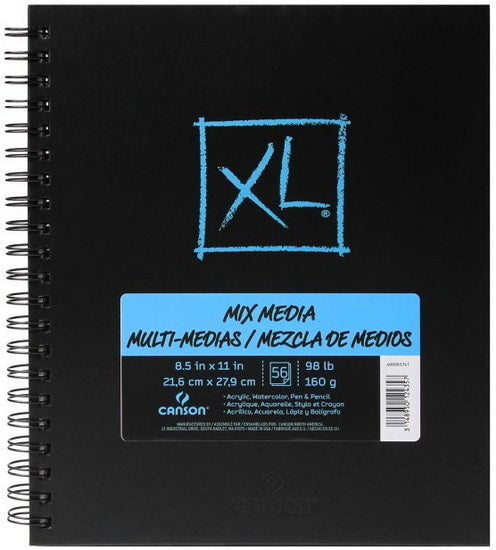Canson XL Mix Media Book - 8.5x11po