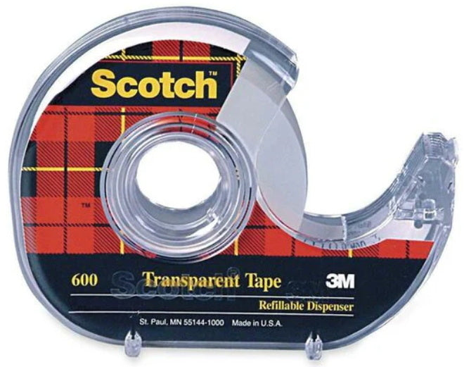3M Scotch dispenser transparent tape - 19 MILLIMETER