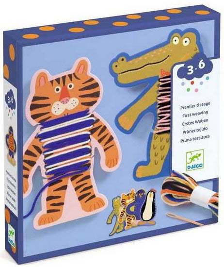 Premier tissage : Les pulls des animaux