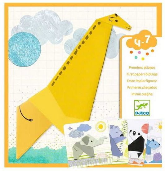 Origami : Premiers pliages 1.2.3…plié!