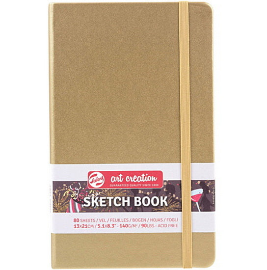 Sketchbook Art Creation White Gold - 13X21cm