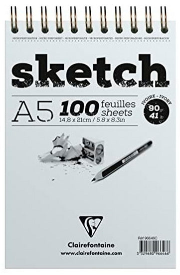 Sketchbook - Ivory - 90g - A5 - 100sh