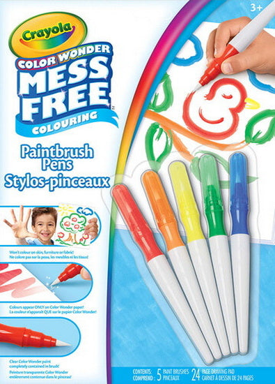 5-Pack Color Wonder paintbrush pens