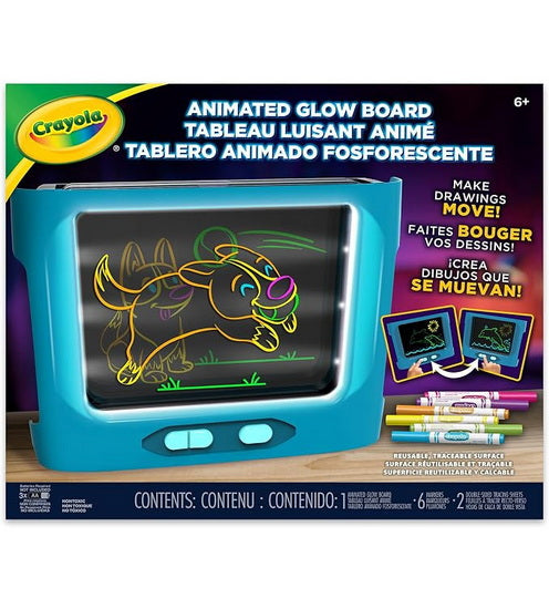 Animated glow board